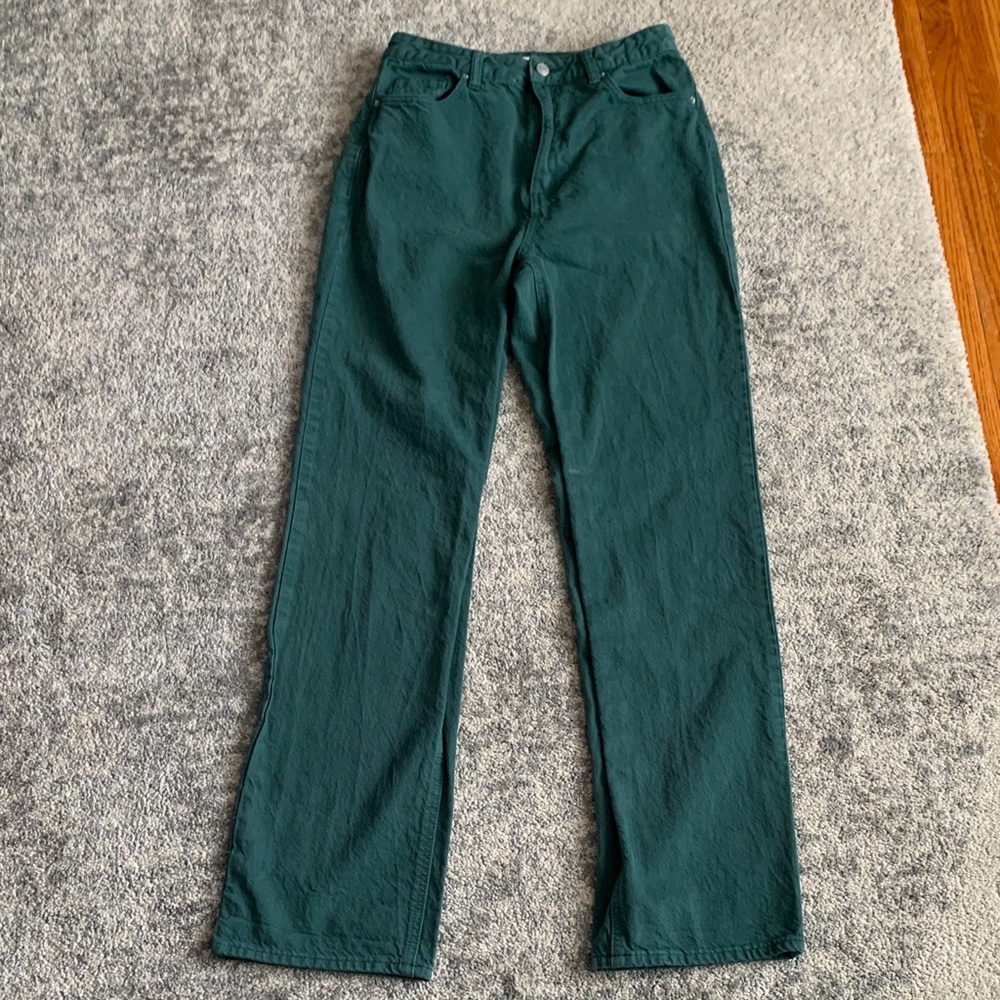 PacSun Green Boyfriend Jeans